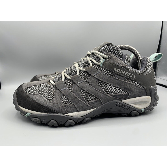Merrell Shoes - MERRELL ALVERSTONE Gray Outdoor Hiking Shoes J034612 Women's Size 9 M